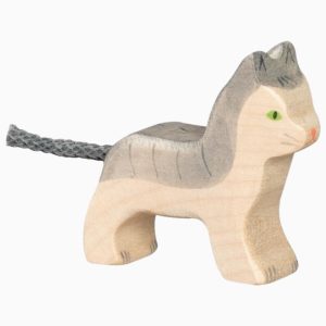 Holztiger-poes van hout