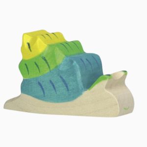 Holztiger-slak van hout