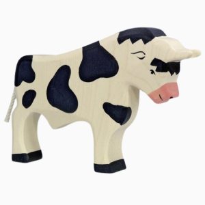 Holztiger-stier van hout