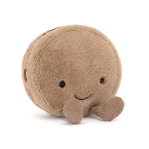 Jellycat Amuseables Mona Macaron (Chocolate)