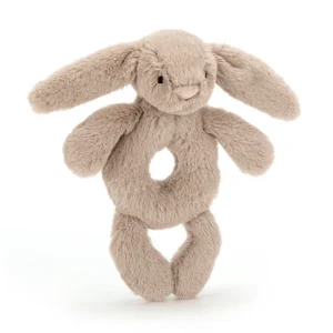 Jellycat Bashful Bunny Ring Rattle Beige