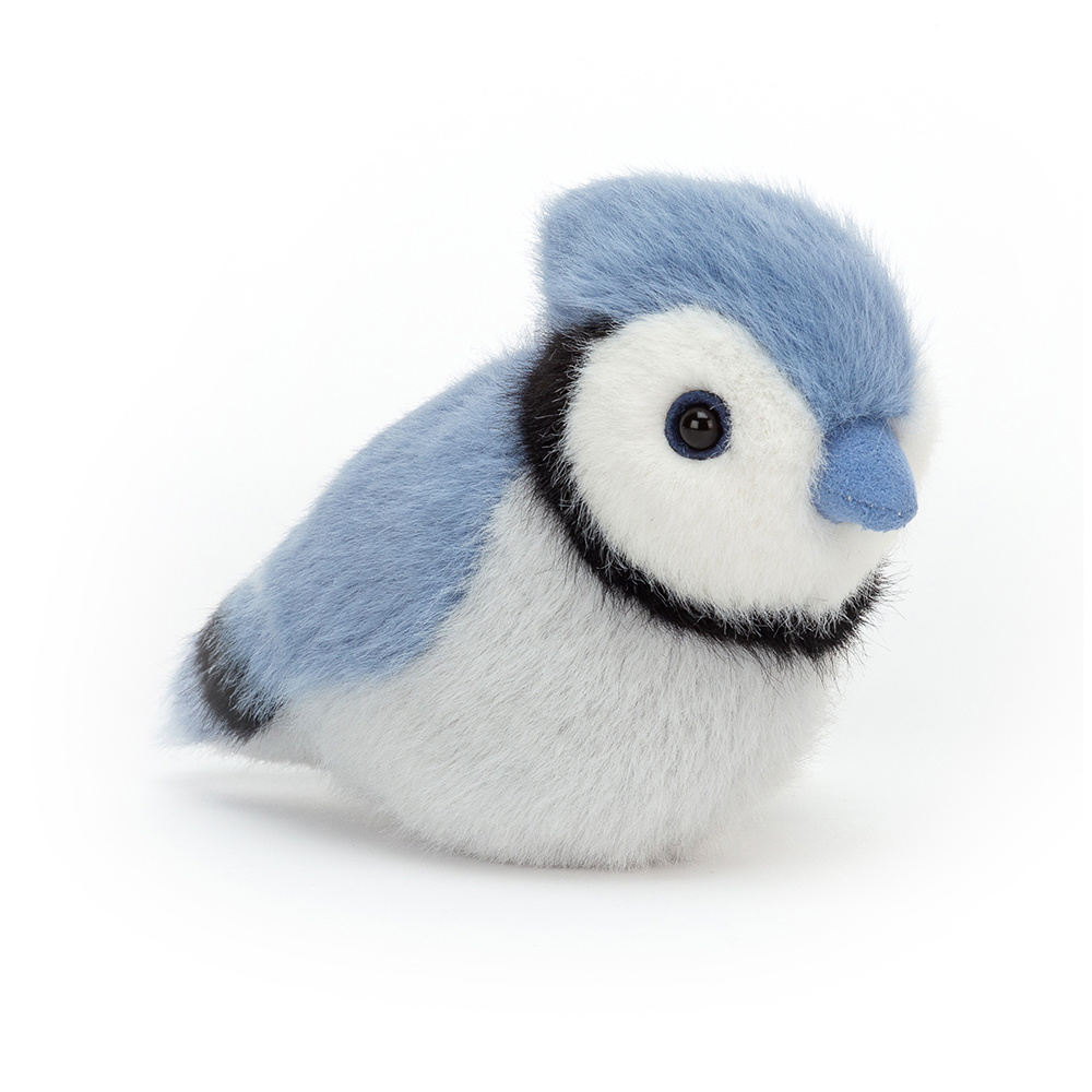 Jellycat Birdling Blue Jay Blauwe Gaai