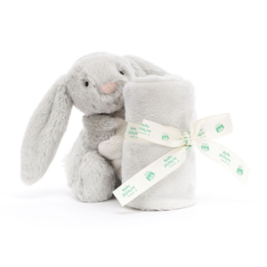 Jellycat Knuffeldoek Bashful Silver Bunny Soother