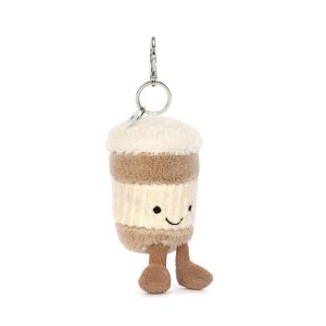 Jellycat Sleutelhanger Amuseable Coffee - To - Go Bag Charm