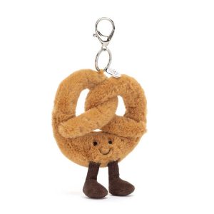 Jellycat Sleutelhanger Amuseables Pretzel Bag Charm