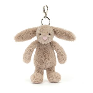 Jellycat Sleutelhanger Bashful Bunny Beige Bag Charm