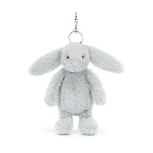 Jellycat Sleutelhanger Bashful Bunny Silver Bag Charm