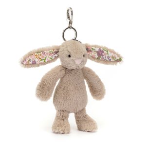 Jellycat Sleutelhanger Blossom Beige Bunny Petal Bag Charm