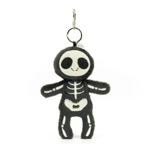 Jellycat Sleutelhanger Skeleton Bob Bag Charm