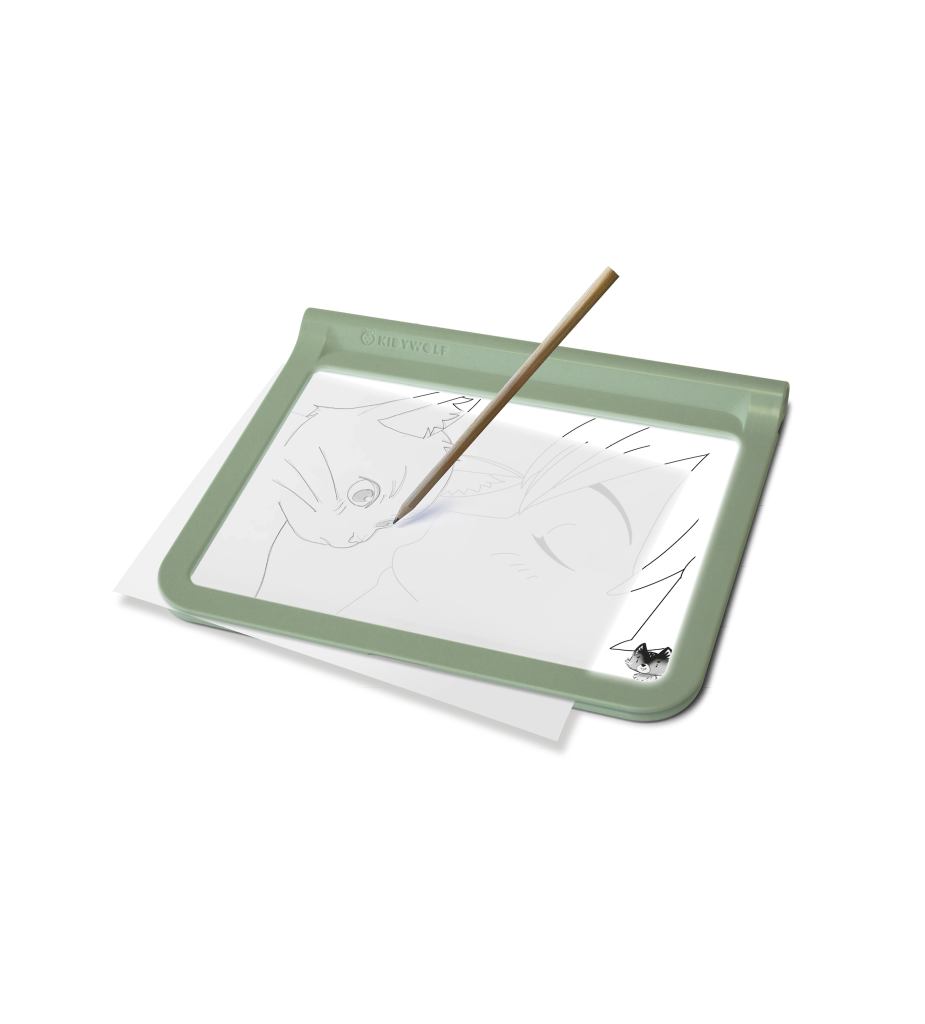 KidyWolf KIDYDRAW - PRO Lichtgevende Tekentablet Groen