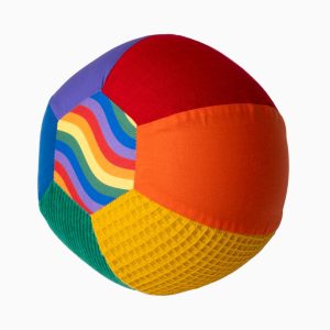 Little Botanic Label ballonbal-regenboog