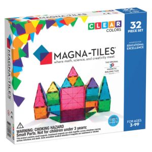 Magna-Tiles Clear Colors 32 stuks