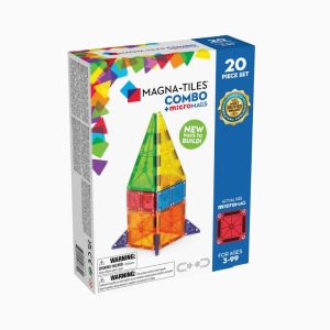 Magna-Tiles MAGNA-TILES magnetische tegels combiset micromags 20-delig-Magna-Tiles
