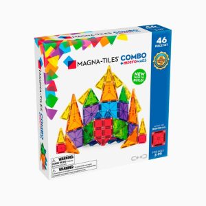 Magna-Tiles MAGNA-TILES magnetische tegels combiset micromags 46-delig-Magna-Tiles