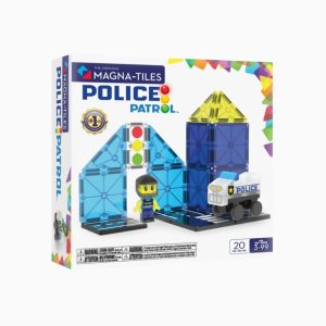 Magna-Tiles MAGNA-TILES magnetische tegels politie set 20-delig-Magna-Tiles