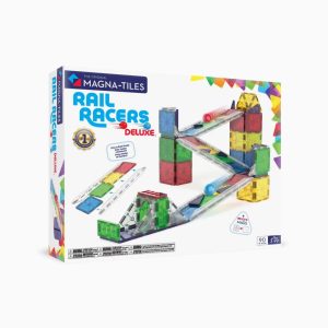 Magna-Tiles MAGNA-TILES magnetische tegels rail racers deluxe 90-delig-Magna-Tiles