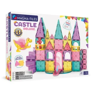 Magna-Tiles Micro Mags + Castle Deluxe