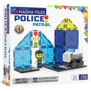 Magna-Tiles Police Station 20 stuks