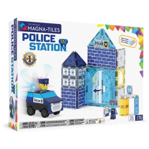 Magna-Tiles Police Station 35 stuks