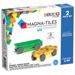 Magna-Tiles Uitbreidingsset Cars 2 Groen en Geel