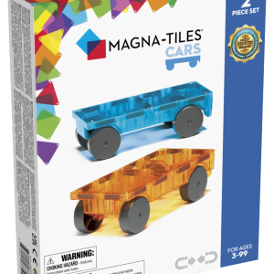 Magna-Tiles Uitbreidingsset Cars 2 stuks Blauw en Geel