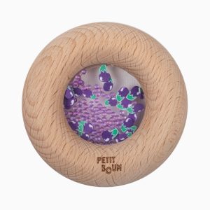 Petit Boum sensorische donut-aubergine