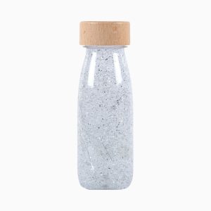 Petit Boum sensorische fles Float Bottle-zilver