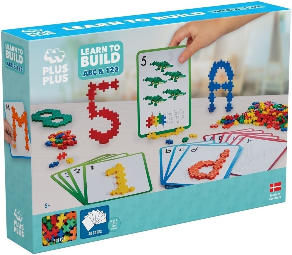 Plus-Plus Learn to Build Abc/123 (600 stukjes)