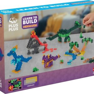 Plus-Plus Learn to Build Dino's (600 stukjes)