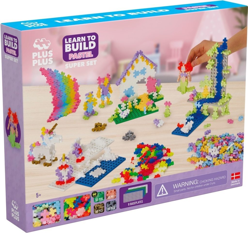 Plus-Plus Learn to Build Pastel (1200 stukjes)