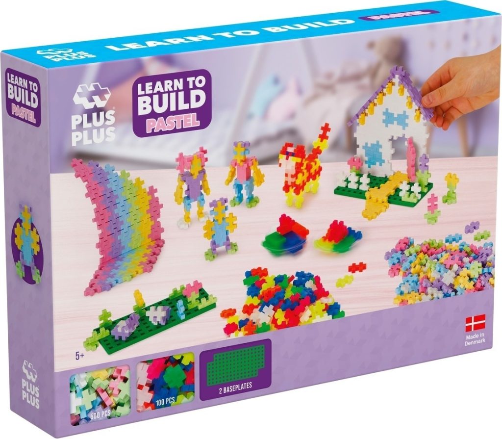 Plus-Plus Learn to Build Pastel (600 stukjes)