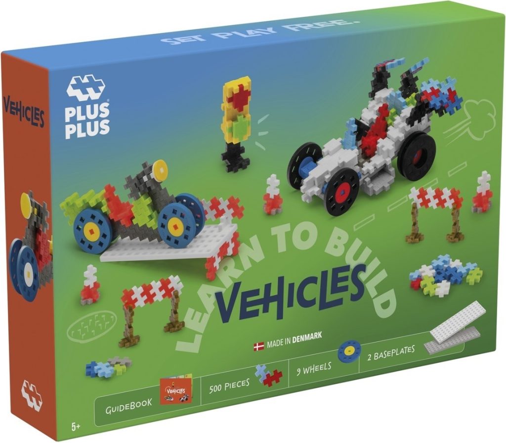Plus-Plus Learn to Build Voertuigen (500 stukjes)