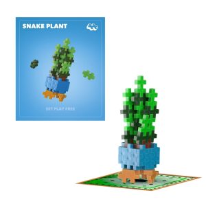 Plus-Plus Plant Packs - Snake Plant