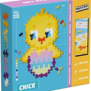 Plus-Plus Puzzle by Number Kuiken 250 stuks
