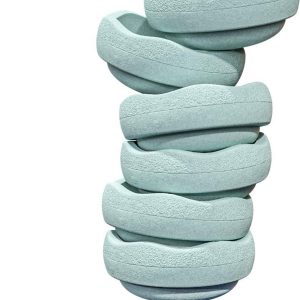 Stapelstein Licht Groen 6 stapelstenen