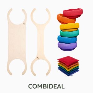 Stapelstein Rainbow voordeelbundel-balansplanken-regenboog