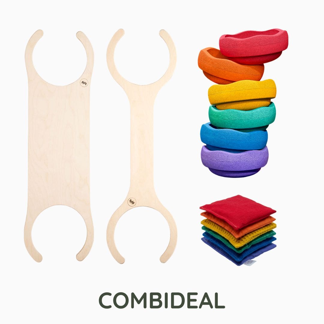 Stapelstein Rainbow voordeelbundel-balansplanken-regenboog