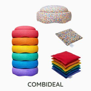 Stapelstein Rainbow voordeelbundel-super confetti-regenboog