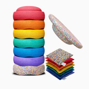 Stapelstein Rainbow voordeelbundel-super confetti-regenboog