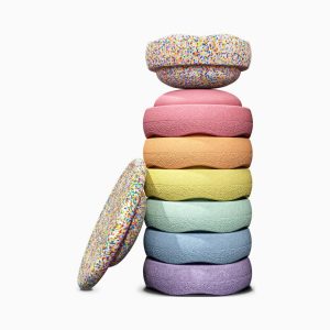 Stapelstein Super Confetti pastel 6+1&Original Super Confetti