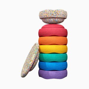 Stapelstein Super Confetti rainbow 6+1&Original Super Confetti-regenboog