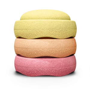 Stapelstein Warm Pastel 3 stapelstenen