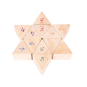 TickiT Houten geluidsprisma (set van 12)