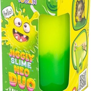 Tuban Jiggly Slime Duo Geel en Groen - 430 gram