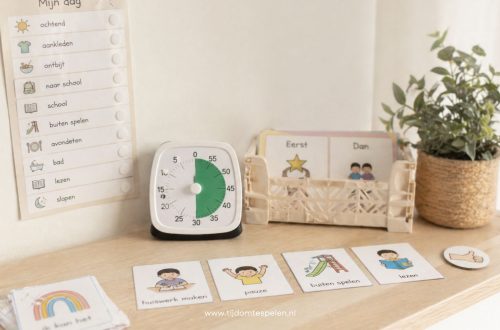 Handige hulpmiddelen (zoals timers, pictokaarten en dagritme)