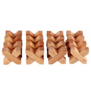 Bauspiel X-Blokken - 16 Stuks bij TijdOmTeSpelen.nl