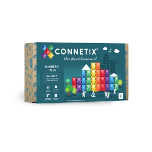 CONNETIX Rainbow Rectangle Pack - 18 stuks bij TijdOmTeSpelen.nl