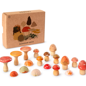 Grapat Houten Paddenstoelen bij TijdOmTeSpelen.nl