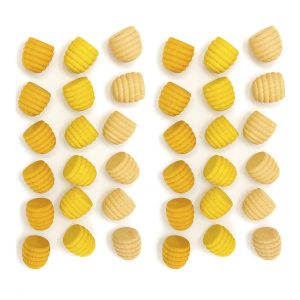 Grapat Mandala Honingraten/Bijenkorfjes - 36 stuks (3 kleuren) bij TijdOmTeSpelen.nl