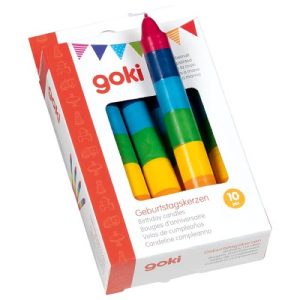 Grimm’s Goki verjaardagskaarsen - regenboog bij TijdOmTeSpelen.nl